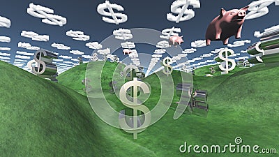 Money success Stock Photo