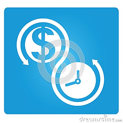 Money and time management Stock Photo