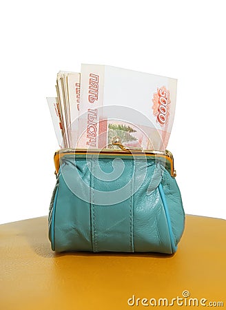 Money in your wallet Stock Photo