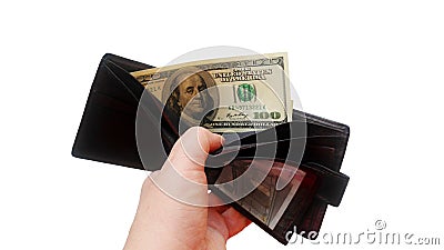 Money in your wallet Stock Photo