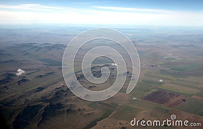 Mongolian landscape Stock Photo