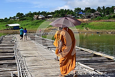 Monk Editorial Stock Photo