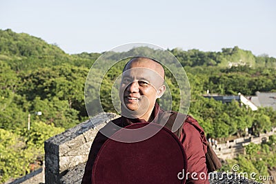 Monk Myanmar Editorial Stock Photo