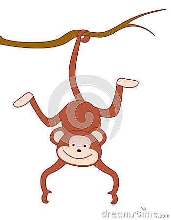 Monkey Vector Illustration