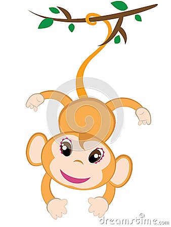 Monkey Vector Illustration