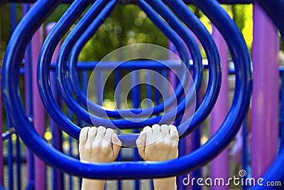 Monkey Bars Stock Photo