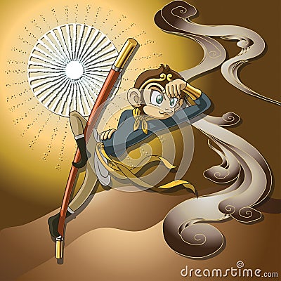 Monkey King Stock Photo