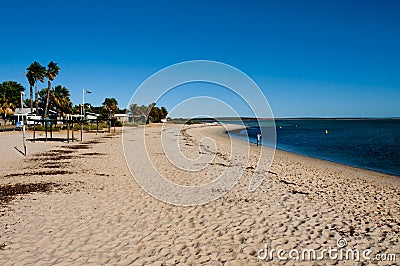 Monkey Mia Coastline Stock Photo