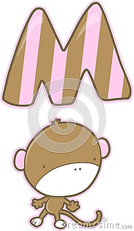 Monkey Vector Illustration Vector Illustration