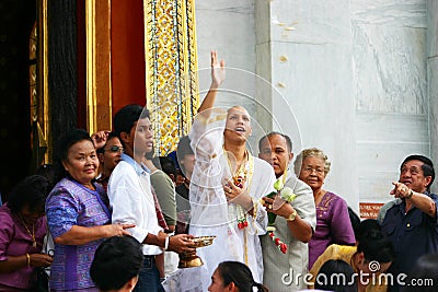 Monks Editorial Stock Photo