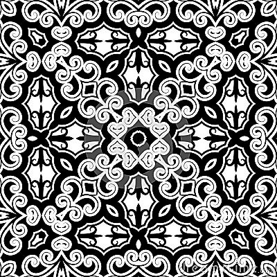 Monochorme pattern Vector Illustration