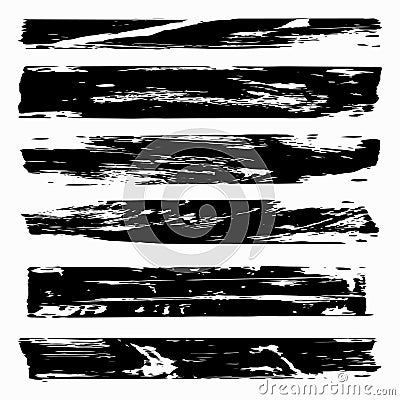 Monochrome banners Graffiti collection Vector Illustration