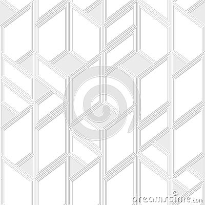Monochrome frame mosaic pattern Vector Illustration