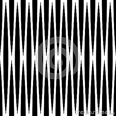 Monochrome geometric pattern with lines. Seamlessly repeatable. Vector Illustration