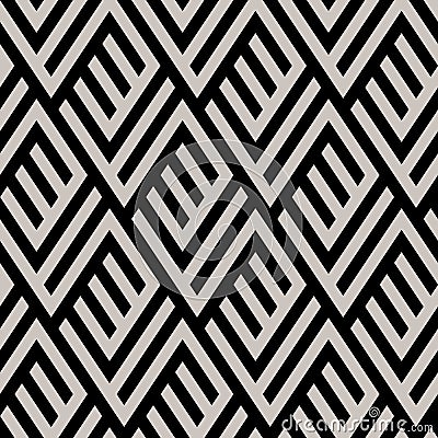 Monochrome maze pattern Vector Illustration