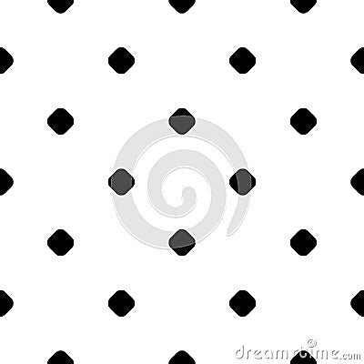 Monochrome seamless pattern, small dots texture Vector Illustration