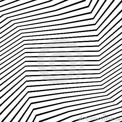 Monochrome texture, monochrome pattern with random shapes lines Vector Illustration