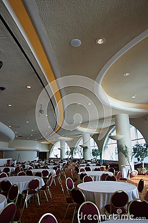 Monona terrace interior Stock Photo