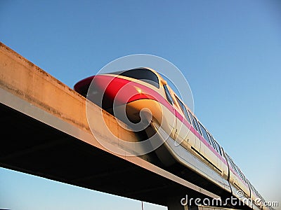 Monorail Stock Photo