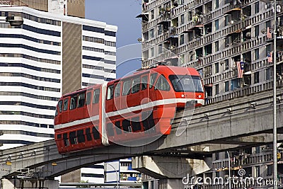 Monorail Stock Photo