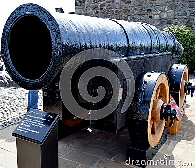 Mons Meg Editorial Stock Photo