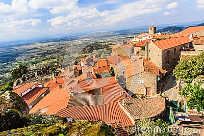 Monsanto, the most Portuguese village. Stock Photo