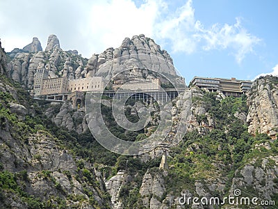 Monserrat, Spain Editorial Stock Photo