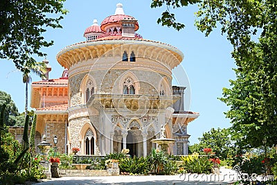 Monserrate Palace in Sintra, Portugal Stock Photo