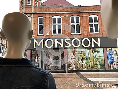 Monsoon store Editorial Stock Photo