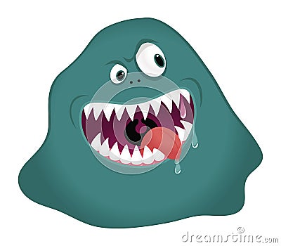 Monster blob Vector Illustration