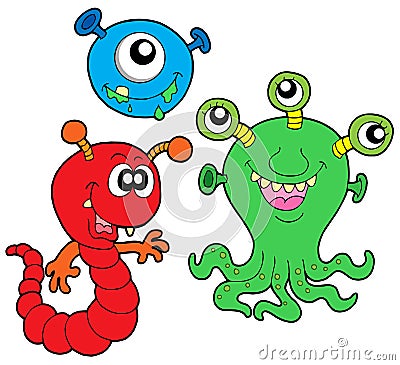 Monster collection 2 Vector Illustration