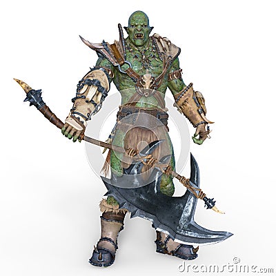 Monster warrior Stock Photo