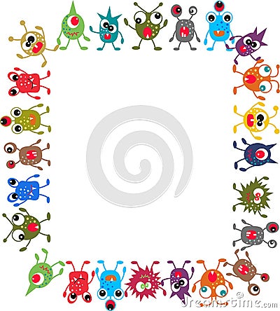 Monsters Vector Illustration