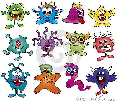 Monsters Stock Photo