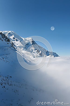 Mont Blanc, Chamonix Stock Photo