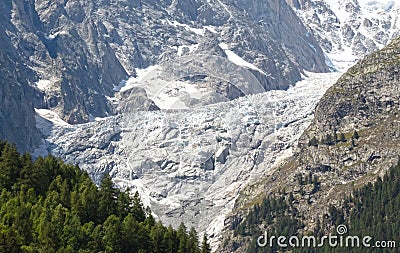 Mont Blanc, Rhone-Alpes, France Stock Photo