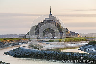 Mont Saint Michel Editorial Stock Photo