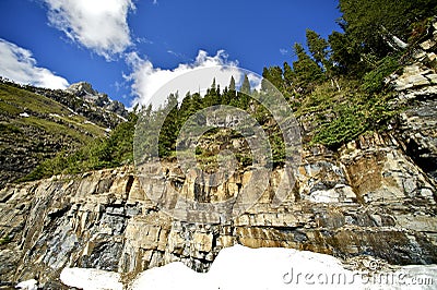 Montana Geology Stock Photo