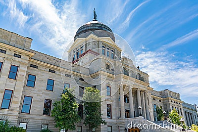 Montana State Capital Building Stock Photo