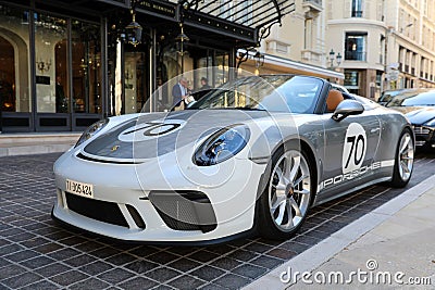 Porsche Speedster Hotel Hermitage Editorial Stock Photo