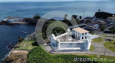 Monte serrat fort in salvador Editorial Stock Photo