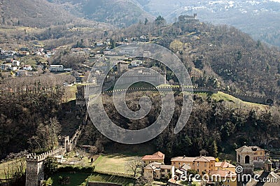 Montebello Castle Stock Photo