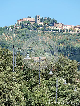 Montecatini Alto, Italy Stock Photo