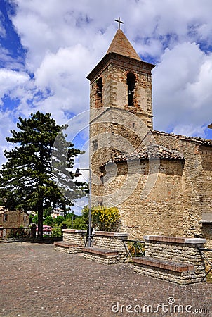 Montefalcone Appennino - Italy Stock Photo