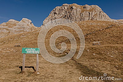 Montenegro, Durmitor National Park , Bobatov Kuk - Image Stock Photo