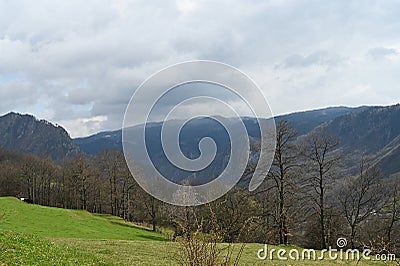 Montenegro, Durmitor National Park. The national park is located in the north of the country, about 180 kilometers from Stock Photo