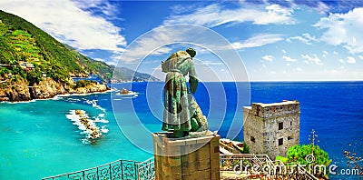 Monterosso al mare (Liguria) Stock Photo