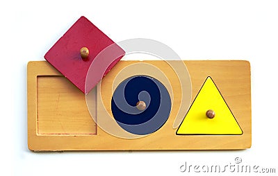 Montessori toy Stock Photo