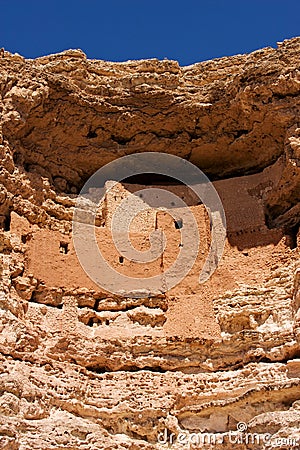 Montezuma castle Stock Photo