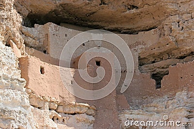 Montezuma Castle Stock Photo